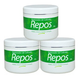 Repos 3 Cremes Removedor De Cutículas 500gr