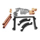 Reposição Kit Parafusos E Suporte Para Montagem Flap Bennett