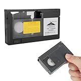 Reprodutor De Cassete De Vídeo De 8 Mm, Adaptador De 8 Mm Para Vhs, Filmadoras Adaptador De Cassete Reprodução Gravação Adaptador De Cassete De Vídeo Controle De Uma Tecla Para