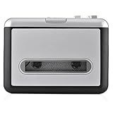 Reprodutor De Cassetes Reprodutor De Fita Portátil Conversor De Cassete USB Para MP3 Com Controle De Volume Do Fone De Ouvido Gravação Reversa Em Fita Cassete Gravador De