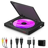 Reprodutor De DVD Super Mini Região Com Saída HDMI E AV HD 1080p Pequeno DVD Player Inclui Cabo HDMI AV Controle Remoto Suporta Entrada USB