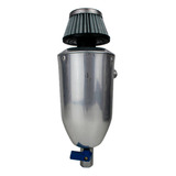 Reservatório De Óleo 500 Ml Respiro Filtro 2 Universal Prata