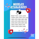 Reset Para L3250 L3210 L3150 L3110 L395 L4150 L121 L380 L396