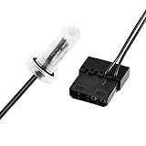 Resfriamento De água Led Light Baled Head Water Tank Cilíndrico Water Cooling Tank System Light Lamp Para G1 Componentes Aquarium Water Tank Pc Kit De Resfriamento De água Luz