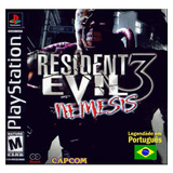 Resident Evil 3 Ps1 Ps2 Dublado E Legendado Em Português