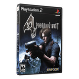 Resident Evil 4 + Manual Impresso - Ps2 - Obs: R1 - Leam