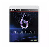 Resident Evil 6 Standard Edition Ps3 Mídia Física Seminovo