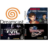 Resident Evil Code Verônica, 2 E 3 Coleção Patch Dreamcast
