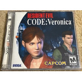 Resident Evil Code Veronica Americano Origina Sega Dreamcast
