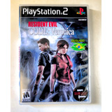 Resident Evil Code Veronica X Dublado Ps2 Mídia Física 
