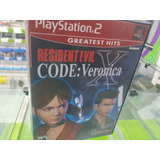 Resident Evil Code Verônica X Usado Original Playstation 2