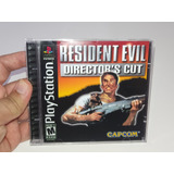 Resident Evil Directors Cut Playstation Patch Midia Preta