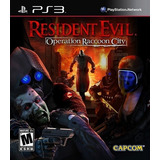 Resident Evil Operation Raccoon