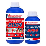 Resina 2004 Epoxi Para Revestimentos De Pisos Kit 1 Kg