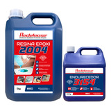 Resina 2004 Epoxi Para Revestimentos De Pisos Kit 7 5 Kg
