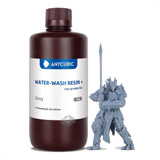 Resina 3d Uv Lavável Anycubic Water wash Resin  1kg