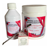 Resina Acrílica Autopolimerizavel Conserto 250ml 500gr