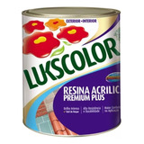 Resina Acrílica Brilhante Premium Lukscolor 900ml