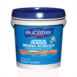 Resina Acrilica Eucatex Incolor Base Agua 3600ml
