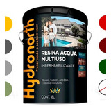 Resina Acrilica Multiuso Acqua Cerâmica cores Hydronorth 18l