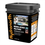Resina Base D agua Hydronorth Incolor Brilhante Pedras Cor Incolor Balde 18 Litros