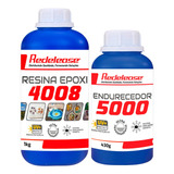 Resina Epoxi 4008 Para Revestimentos De Pisos Kit 1 430kg