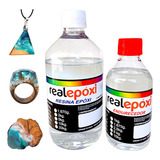 Resina Epoxi Baixa Viscosidade Kit 500g a b Artesanato