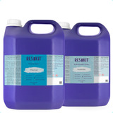 Resina Epóxi Cristal Flexível Alta Viscosidade Uv 5kg