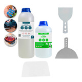 Resina Epoxi Incolor Para Balcão Resinado Kit C 3 Kg