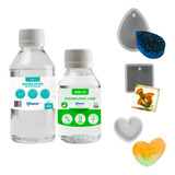 Resina Epoxi Ohana Baixa Viscosidade C Endurecedor Kit 300g