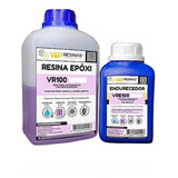 Resina Epoxi Vip 500g   Endurecedor 250g Com Proteção Uv