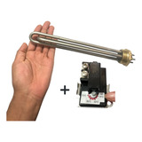 Resistencia 3000w 220v P Boiler Termostato Encosto