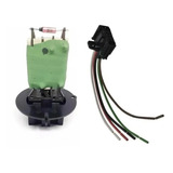 Resistência Ar Condicionado Peugeot 206 307 Com Chicote Plug