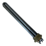 Resistencia Inox 9000w Flange Rosca 1 1 4 3 Elementos