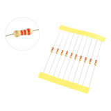 Resistor Carbono Cr25 10m 1 4w 5 Pacote Kit 200 Peças