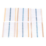 Resistor De Filme De Metal 600 Unidades 1 4w Kit De 5 Cores