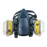 Respirador Máscara 7502 3m Semi-facial - Média + Filtro 6003