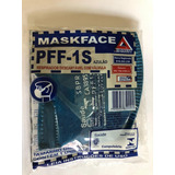 Respirador Máscara Descartável Maskface Pff1 C Val Azul