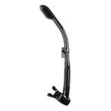 Respirador Snorkel De Mergulho Cressi Supernova Dry Preto