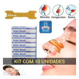 Respire Melhor 10 Unidades Dilatador Nasal