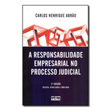 Responsabilidade Empresarial Processo Judicial A