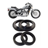 Retentor Bengala Guarda Pó Honda Shadow Vt 600 4 Pçs 