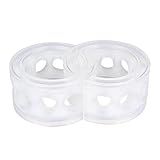Retentor De Amortecedor De Carro 2 Peças Transparente Carro TPE Spring Buffer Power Cushion Tipo A-F -D-