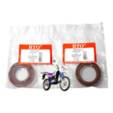 Retentor Virabrequim Esquerdo Direito Viton Yamaha Dt 200