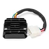 Retificador Regulador De Tensão Para GY6 Regulador De Voltagem Retificador 5 Fios Plugue De Substituição Para Scooter GY6 125cc 150cc