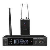 Retorno De Palco Sem Fio Fone In Ear Amw Pwm100 Digital Uhf