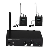 Retorno De Palco Sem Fio Transmissor 2 Receptor Anleon S2 Cor Transmissor 2 Receptores