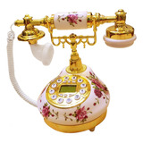 Retro Cerâmica Telefone Do Vintage Decorativo Presente