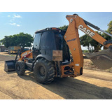 Retro Escavadeira Case 580n 4x4 Tracada Com Divida