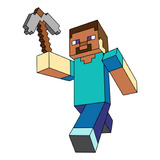 Retrospectiva Infantil Animada Minecraft 100 Itens